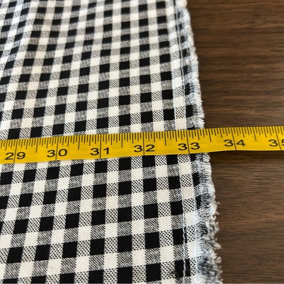 RD Style Black and White Gingham Midi Dress M - Picture 13 of 13